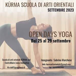 Open Week Yoga Cosenza